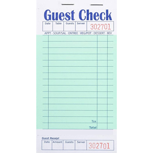 Guest Checks